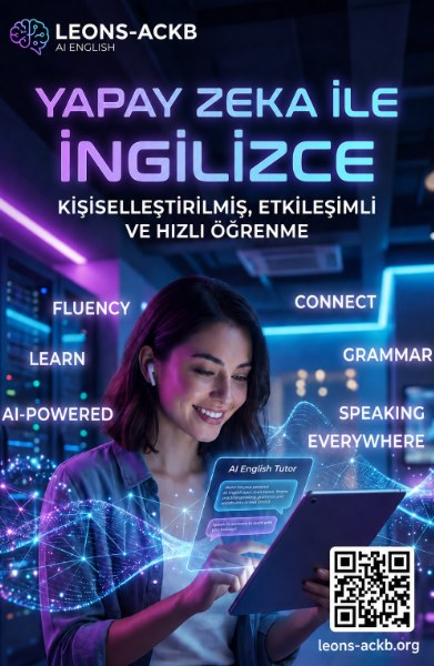 Yapay Zeka ile İngilizce — kişiselleştirilmiş, etkileşimli ve hızlı öğrenme